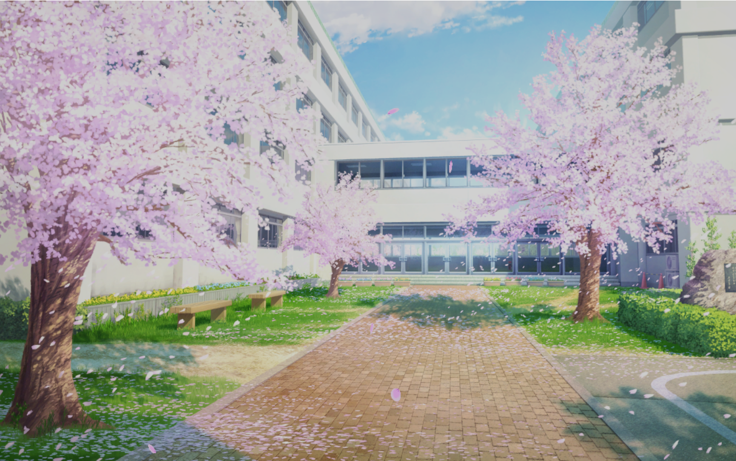 Cherry_Blossomのプレイ画面
